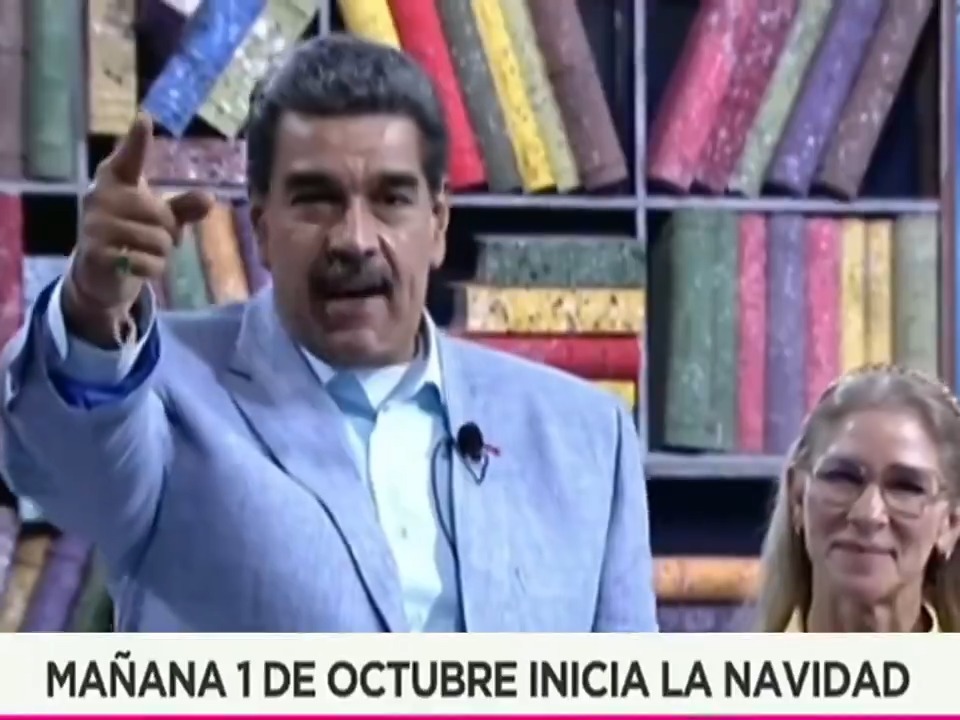 "Feliz Navidad": Por los comentarios sobre el inicio de la Navidad en Venezuela tras el decreto de Nicolás Maduro