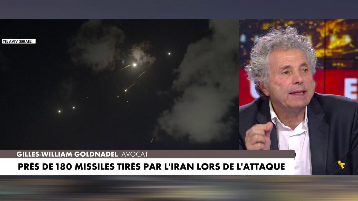 Gilles-William Goldnadel : «C’est le moment ou jamais de détruire ou jamais le système atomique des mollahs d’Iran» pour Israël #HDPros2