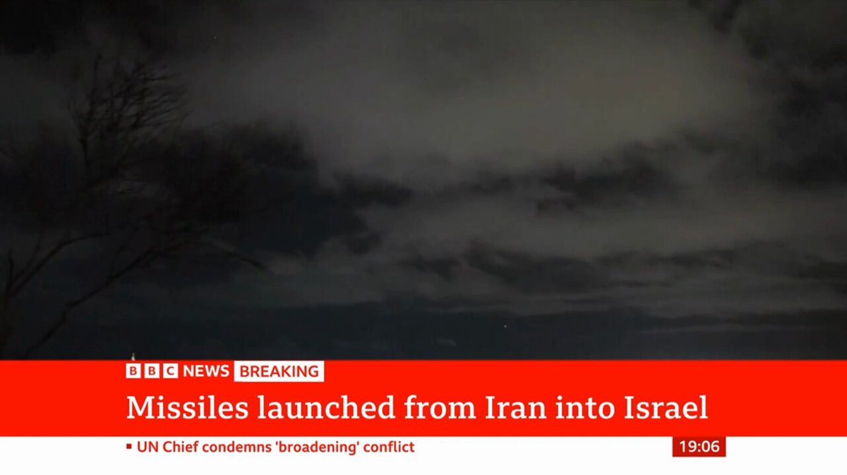 Meanwhile in the BBC studio…