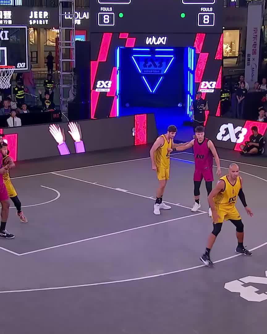 "The man is a monster!" Boogie Cousins dominating in his 3x3 Basketball | FIBA3x3 debut