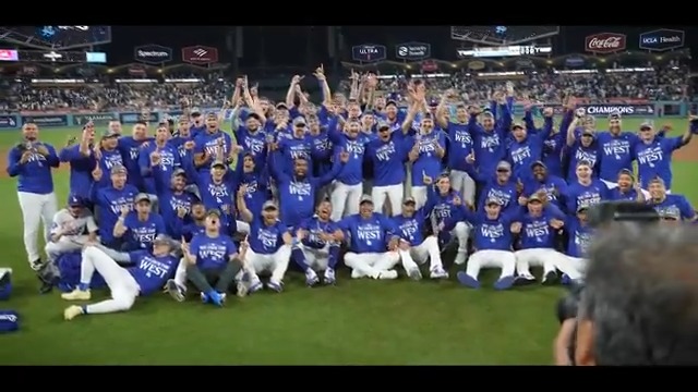 Secured the NL West. Next up: NLDS