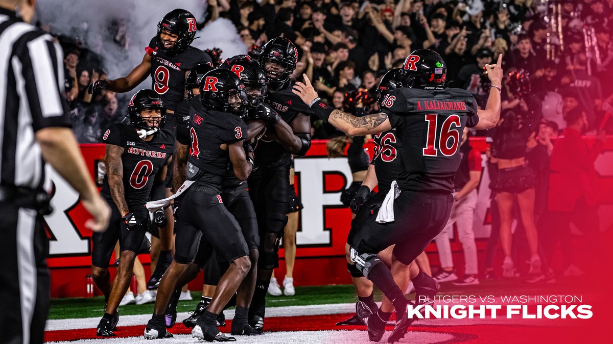 Knight Flicks: Rutgers vs. Washington🪓