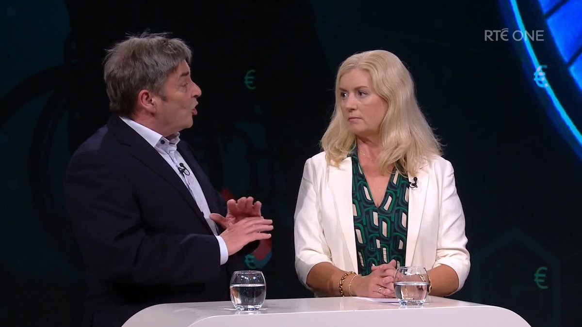 Sinead Ryan and Brendan Burgess clash on the merits of Budget 25. "Lots of people who don't need money, got money..." "I am curious, who you would begrudge the money today to?" #rtept | RTÉ News