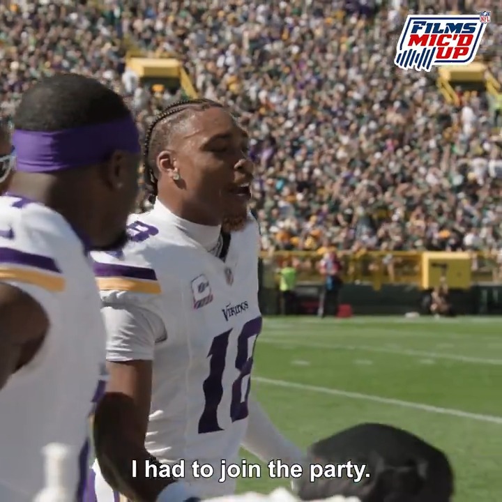 .JJETS✈️ set the block on one TD and then got one for himself right after. "Football treats you right when you do the right thing." 💯