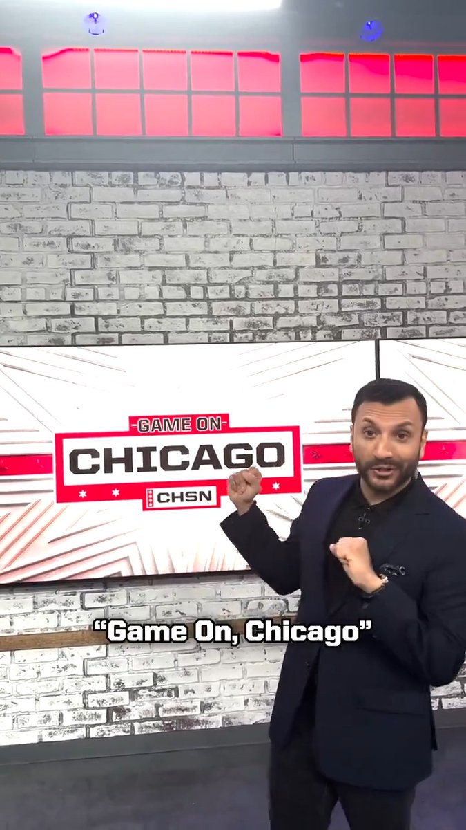 No one better to kick things off than Chicago's own, Adam Amin! Join us at 5 p.m. for "Game On, Chicago".
