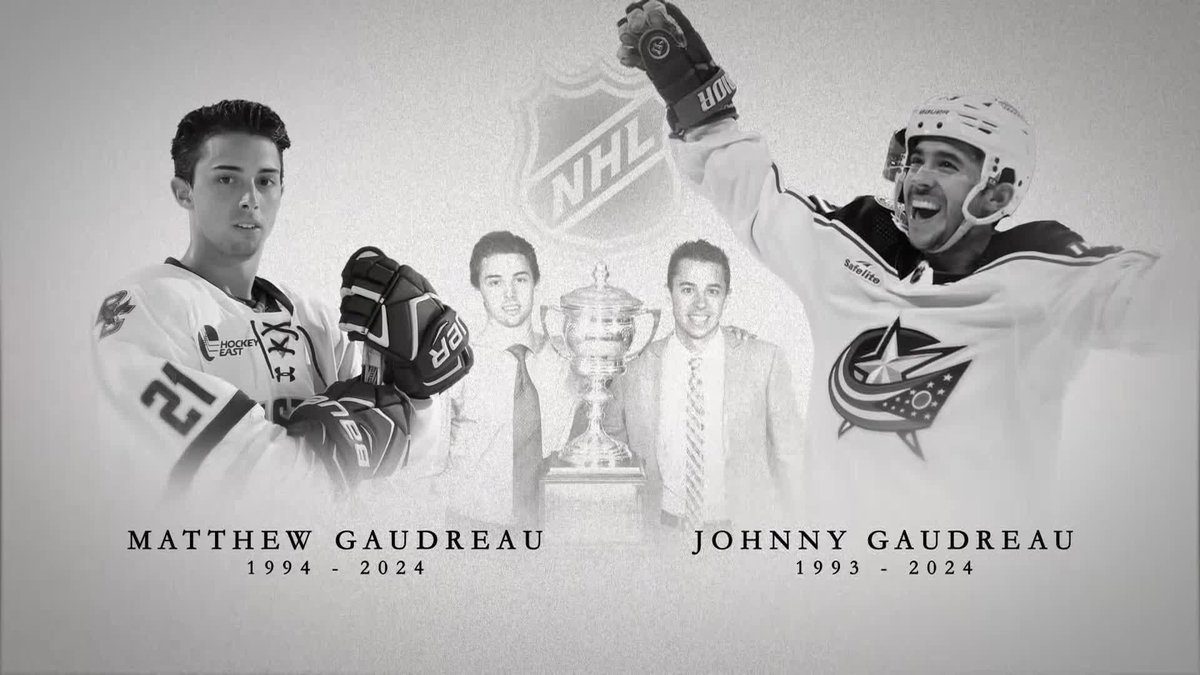 We honor the memories of Johnny and Matthew Gaudreau 💙