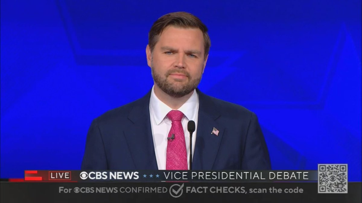 Moderator to Vance: Newly-unearthed messages show that you secretly said that Donald Trump ‘thoroughly failed to deliver’ on the economy