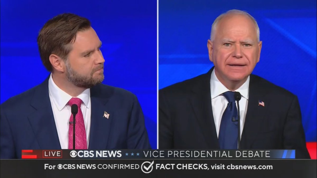 “We are not pro-abortion. We are pro-women. We are pro-freedom to make your own choice.” — Tim Walz during the vice presidential debate
