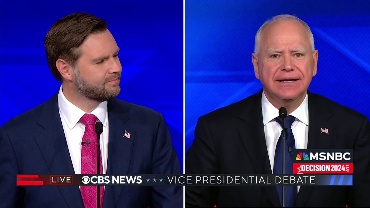 Tim Walz knocks Donald Trump's "concepts of a plan" on health care. "When Donald Trump said, 'I've got a concept of a plan,' it cracked me up as a fourth grade teacher, because my kids would have never given me that."