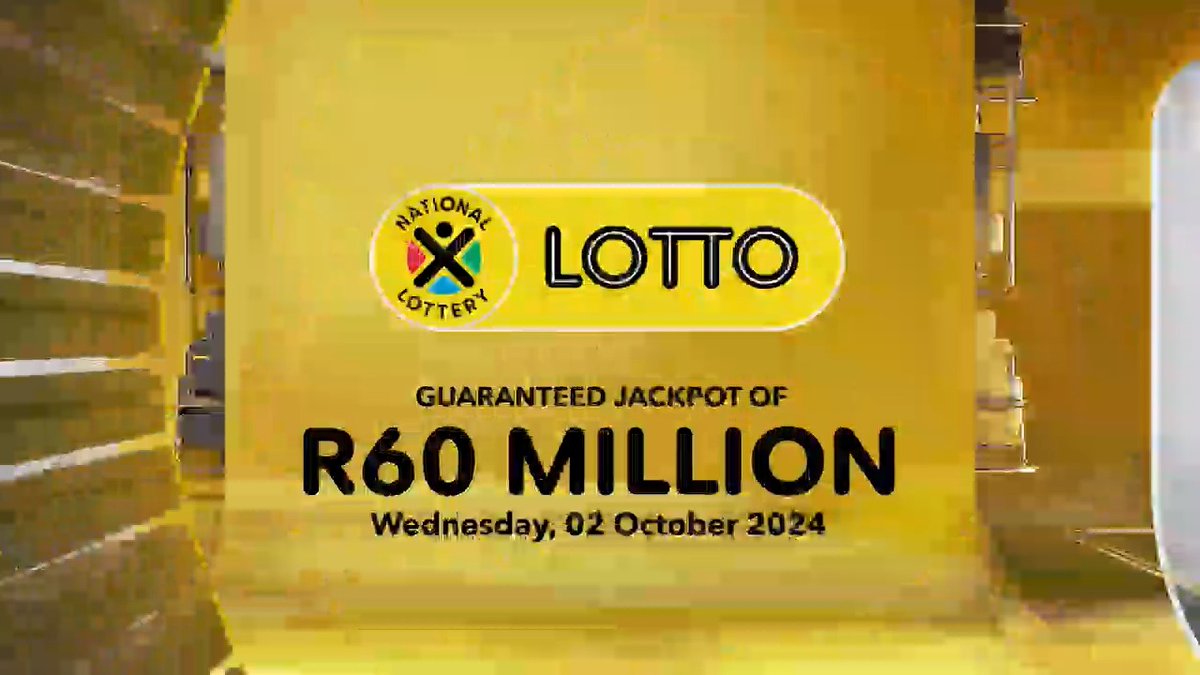 Mzansi! Have you bought YOUR LOTTO ticket for the life-changing R60 MILLION GUARANTEED jackpot this Wednesday? Don’t get left behind! Play LOTTO for the GUARANTEED R60 MILLION jackpot today &amp; you could become the NEXT BIG multi-millionaire!