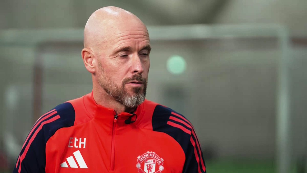 "Nothing for me to panic about" ❌ Erik ten Hag is confident his Manchester United side can sort out their problems 💪