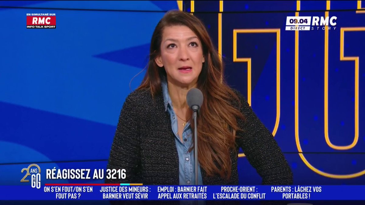 🗣️ Sabrina Agresti-Roubache : "Je suis une Marseillaise nouvellement Parisienne ! Je suis en instance de divorce avec Marseille ! Et au regard de la colère que j'ai contre Marseille, ce n'est pas trop dur... Marseille bascule dans quelque chose que je ne reconnais pas..." #GGRMC