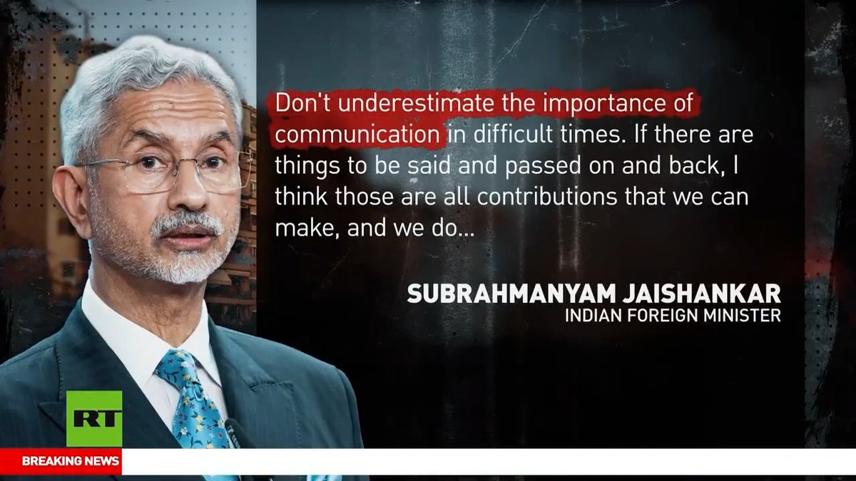 India speaks out against escalating tensions across the Middle East Follow us on Rumble: