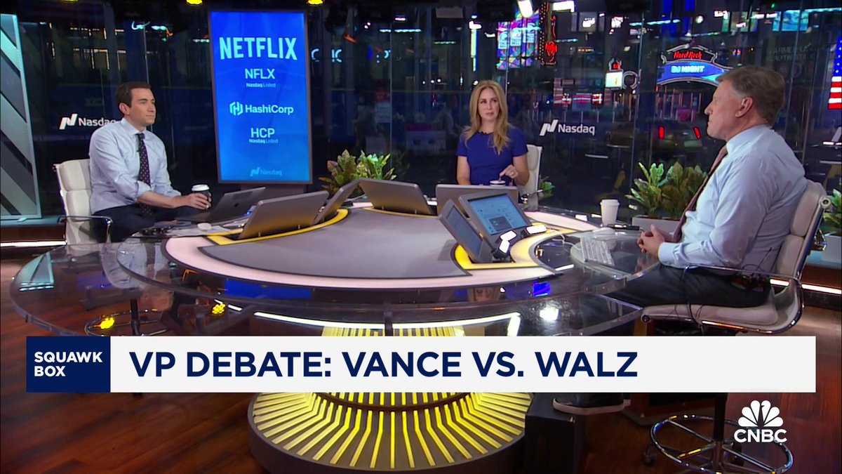 Squawk Box recaps the V.P. debate last night between JD Vance and Tim Walz: