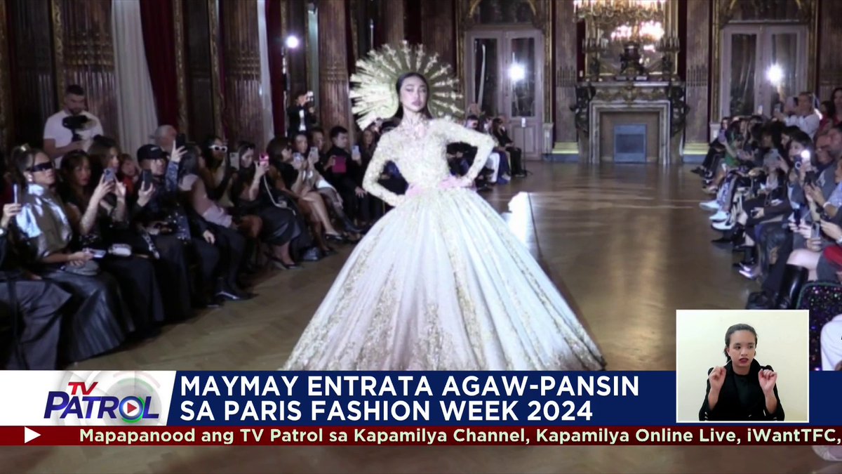 Pinatunayan ni Maymay Entrata ang pagiging kabogera nang rumampa at kumanta sa Paris Fashion Week. Basahin: