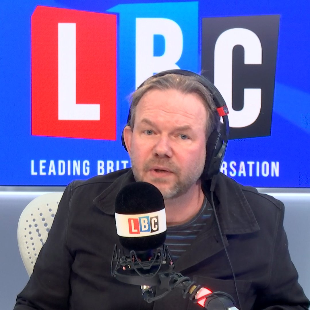 "He's just revealed live on the conference stage that I live rent free in his head." James O'Brien reacts to Robert Jenrick's mention of him during his Tory Party conference address.