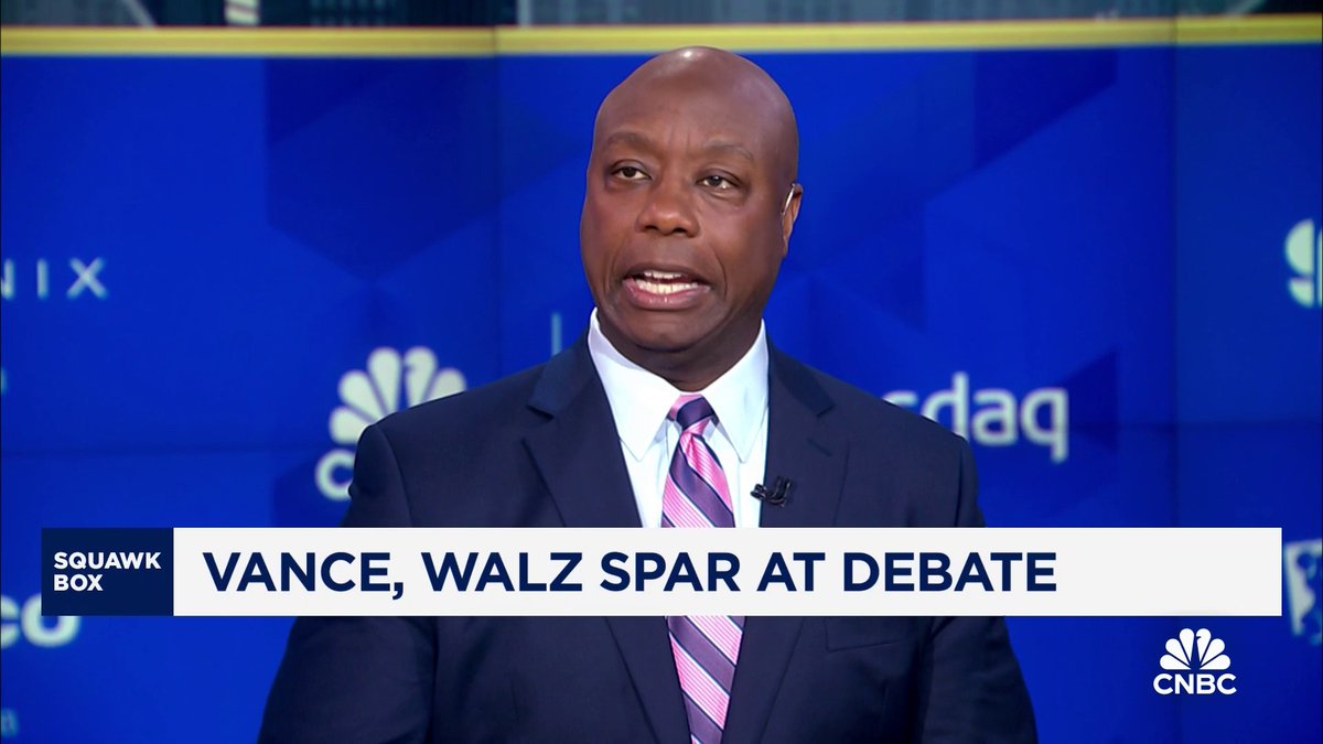 "What he talked about was the fact there is a forgotten voter in Ohio, in Pennsylvania, in Michigan - and he spoke specifically to them," says Senator Tim Scott of JD Vance. "He struck the right chord that we, as Republicans, need to continue to attract them to our party."
