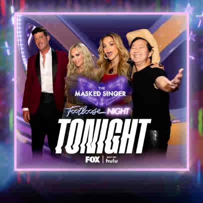 You'll be one less degree away from Kevin Bacon if you tune in to tonight's new #Footloose Night episode! Set your reminders for 8/7c on FOX and stream next day on Hulu! #TheMaskedSinger