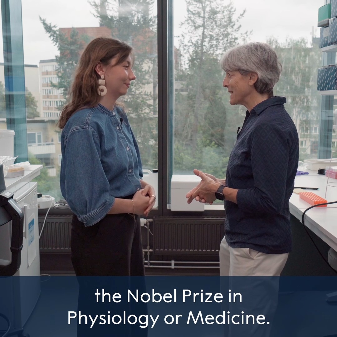 How does it feel to be a part of the assembly that decides who will be awarded the 2024 medicine prize? Join PhD student Eleonora Svanberg as she meets Juleen R. Zierath, member of the Nobel Assembly at Karolinska Institutet. Watch to see if Juleen reveals any secrets! #NobelPrize
