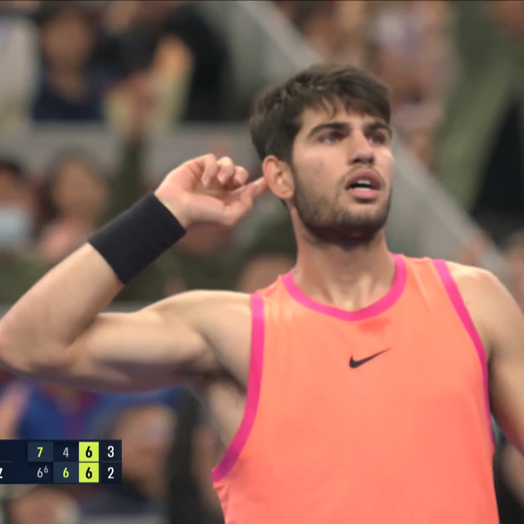 🤯 De 0-3 à 7-3 : la remontée complètement folle de Carlos Alcaraz pour terrasser Jannik Sinner en finale à Pékin ! 🎾 Masters 1000 de Shanghai, Rolex Paris Masters, ATP Finals... Le meilleur du tennis est sur Eurosport #HomeOfTennis
