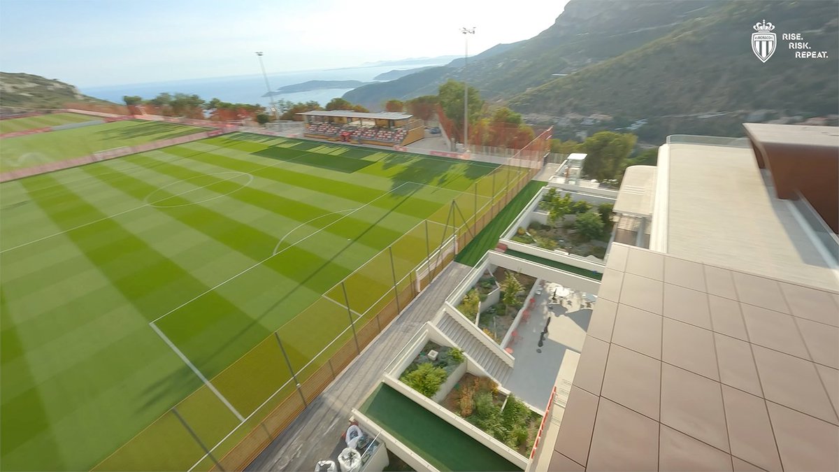 AS Monaco's training complex is something special. 😍😱🇲🇨