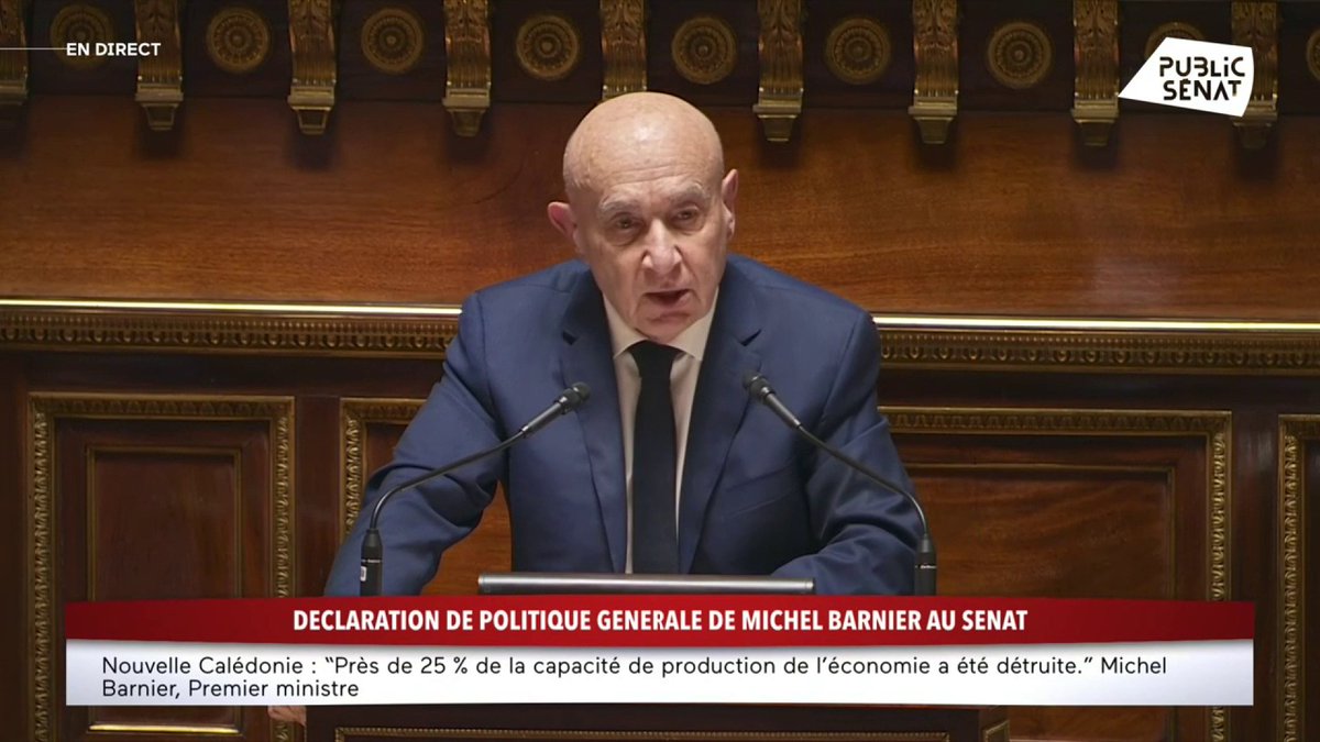“En écoutant tout à l’heure l’analyse de la situation politique par le président du groupe socialiste, j’ai eu brusquement une sorte de cauchemar éveillé.” Claude Malhuret tacle sévèrement la gauche et les différentes forces du NFP.
