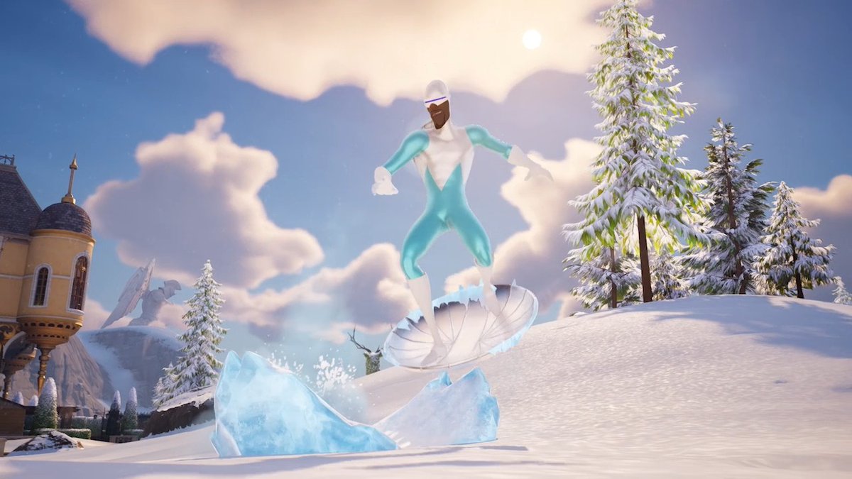 Just look at that lil robo go! The Lil’ Battle Robot and Frozone’s Stunt emotes are in the Shop:
