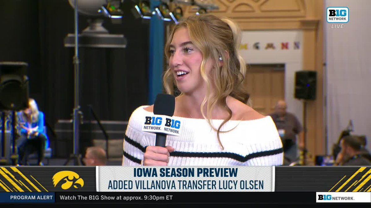 “They were like ‘yeah if you need anything, I know you don’t know who we are, and you can’t contact us, but if you need anything, we’re here!’” Welcome to Iowa, Lucy Olsen.