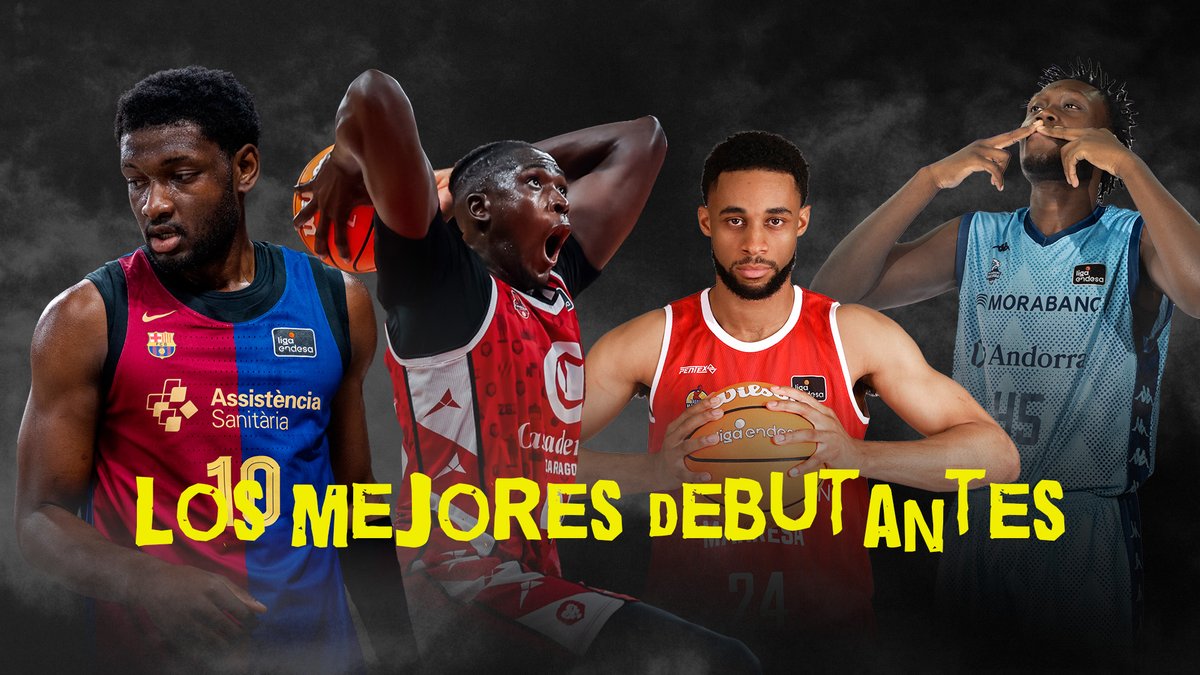 Caras nuevas que ya han DEJADO MARCA en la primera jornada. ¡Los cuatro debutantes de #LigaEndesa con MEJOR VALORACIÓN! 💥 Chimezie Metu™, una exhibición con 26 de val 😤 Jilson Bango se lució con 22 de val 💪 Sekou Doumbouya y sus 22 de val 🔥 Cameron Hunt encendido con 21 de val