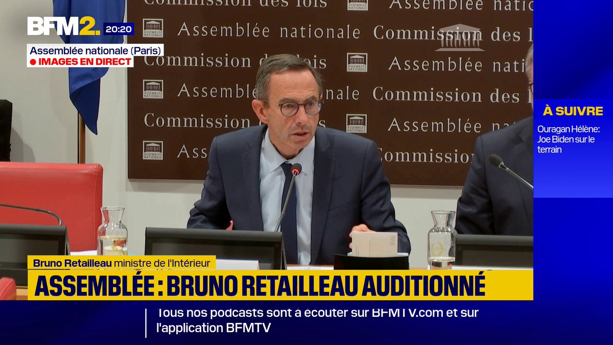 Bruno Retailleau: "Sur l'affaire Philippine, il se trouve que j'ai été touché personnellement"