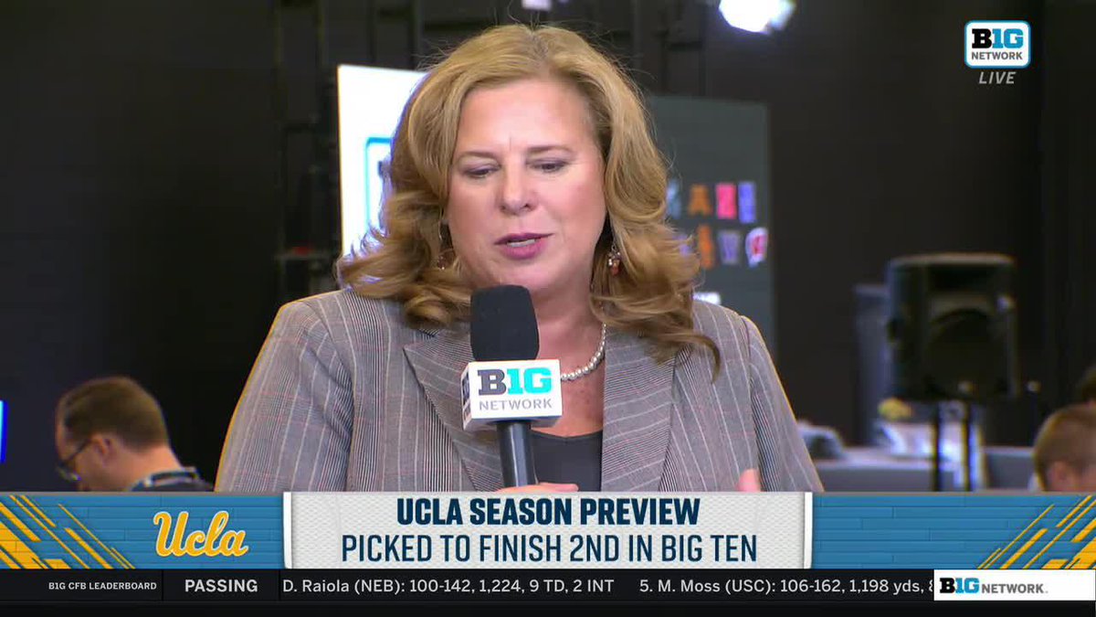 “Sometimes me. Sometimes we. Always us.” UCLA Women's Basketball coach Cori Close emphasizes the importance of a selfless team👇 #B1GMediaDays x #B1GWBBall
