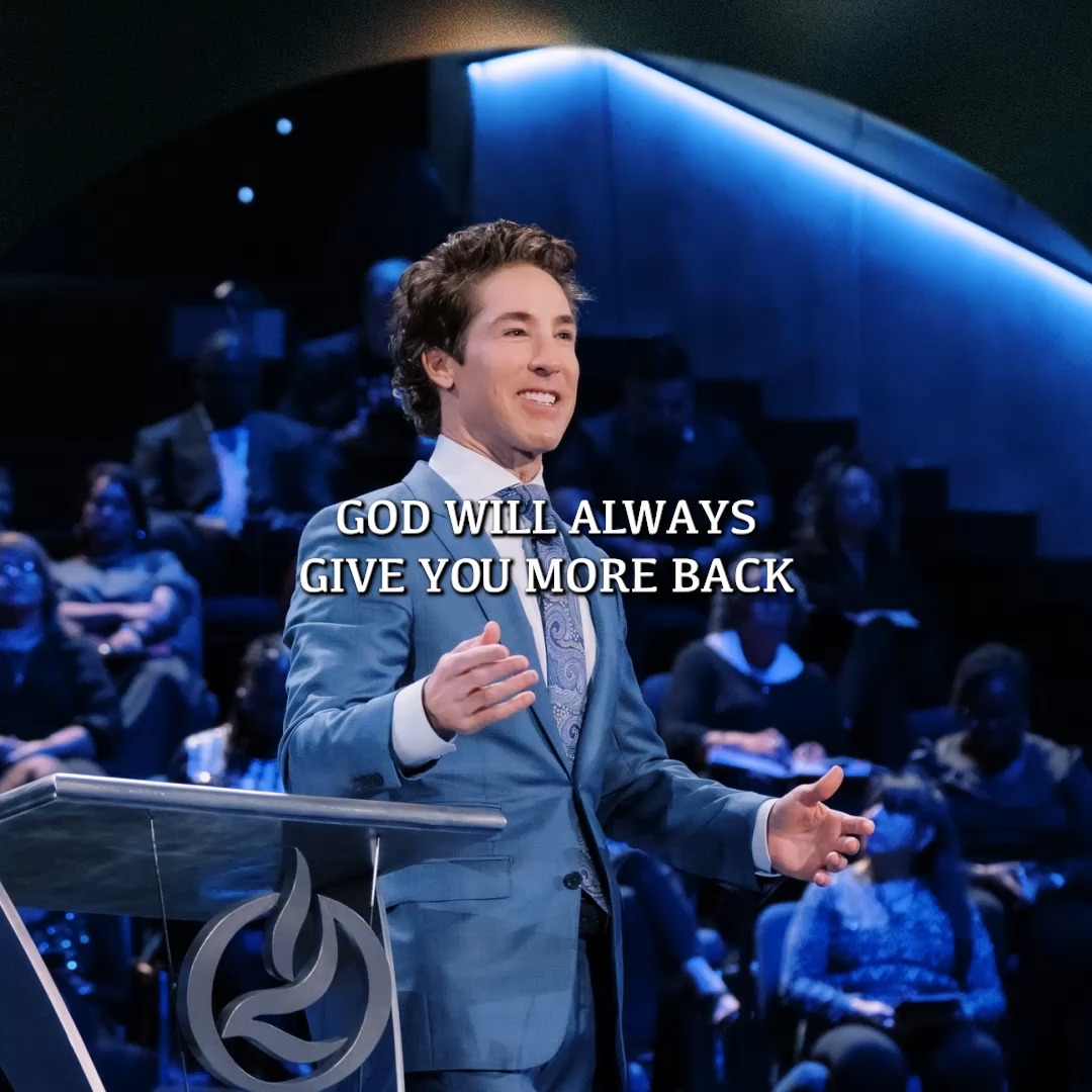 “We see in part now,” the Scripture says, “As though looking through a glass dimly, but one day you will see in full.” One day, you’ll see in full what God was up to. Listen to this message, "Peace with the Plan":