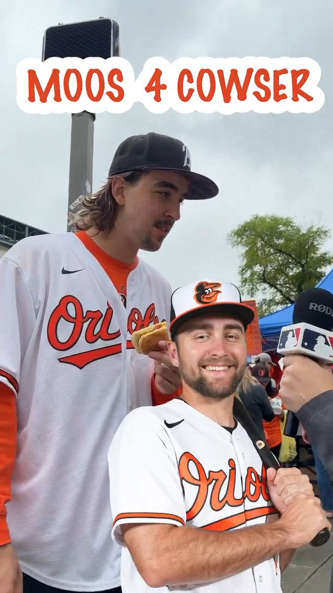#Postseason Mooooooood in Baltimore 🐮