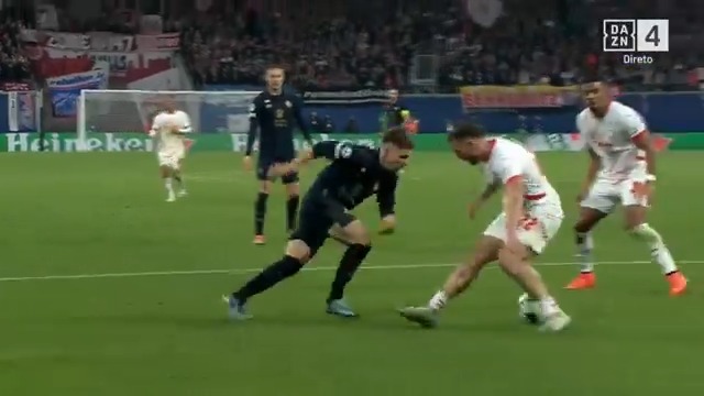 Juventus estava em inferioridade numérica e a perder 2-1 em casa do Leipzig... Francisco Conceição fez a assistência do empate e marcou o golo de uma vitória épica 🌟