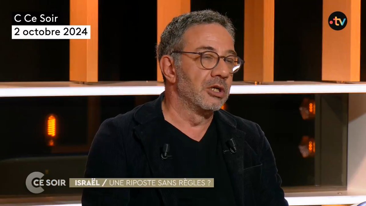 « J'ai quand même un problème à entendre une comparaison entre Hassan Nasrallah et Oussama Ben Laden. C'est juste que c'est ne rien comprendre, mais rien du tout, au Hezbollah et au Liban » Christophe Ayad Grand reporter Le Monde #CCeSoir ➡️