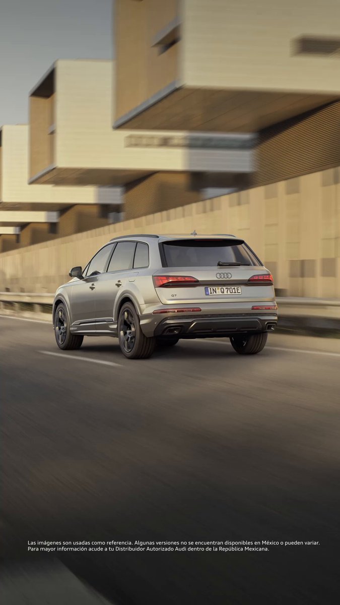 En su exterior, descubrirás lo mejor de dos mundos: un diseño progresivo&amp;nbsp;y tecnología para una conducción precisa. Conoce el nuevo Audi Q7 SUV Híbrido Enchufable. #LivingTheDuality #ProgressYouCanFeel #FutureIsAnAttitude