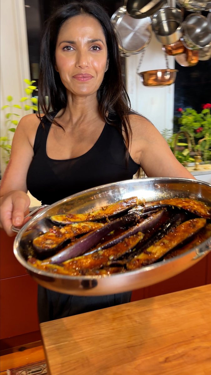 Should we make “jammy eggplant” a thing? I couldn’t decide which direction to go with this eggplant – but I had already marinated miso cod for dinner so I wanted something to pair well! Sesame oil, chili paste, black vinegar, and soy sauce are an easy combination to start with. You could also use hoisin or plum sauce.