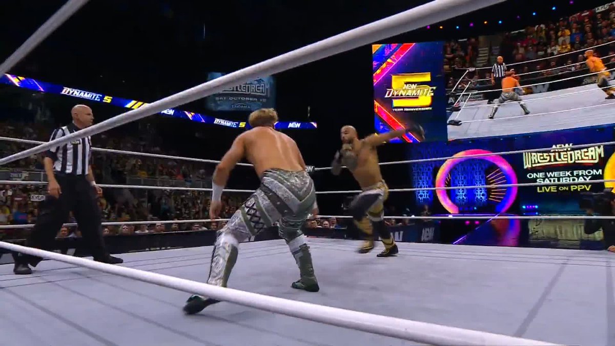 What year is it?! Watch #AEWDynamite's 5th Anniversary LIVE on TBS! Will Ospreay • ウィル・オスプレイ | Ricochet