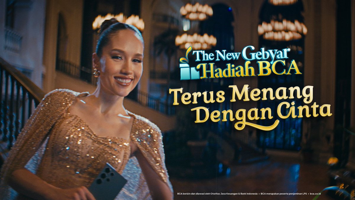 Dengan Cinta, semua bisa menang di Gebyar Hadiah BCA Karena kemenangan tidak memandang nama &amp; profesi. Kamu terus nabung, transaksi, &amp; main Gacha Berhadiah dan berkesempatan menang berbagai hadiah. Nabung &amp; transaksi dengan Cinta di #GebyarHadiahBCA Cek