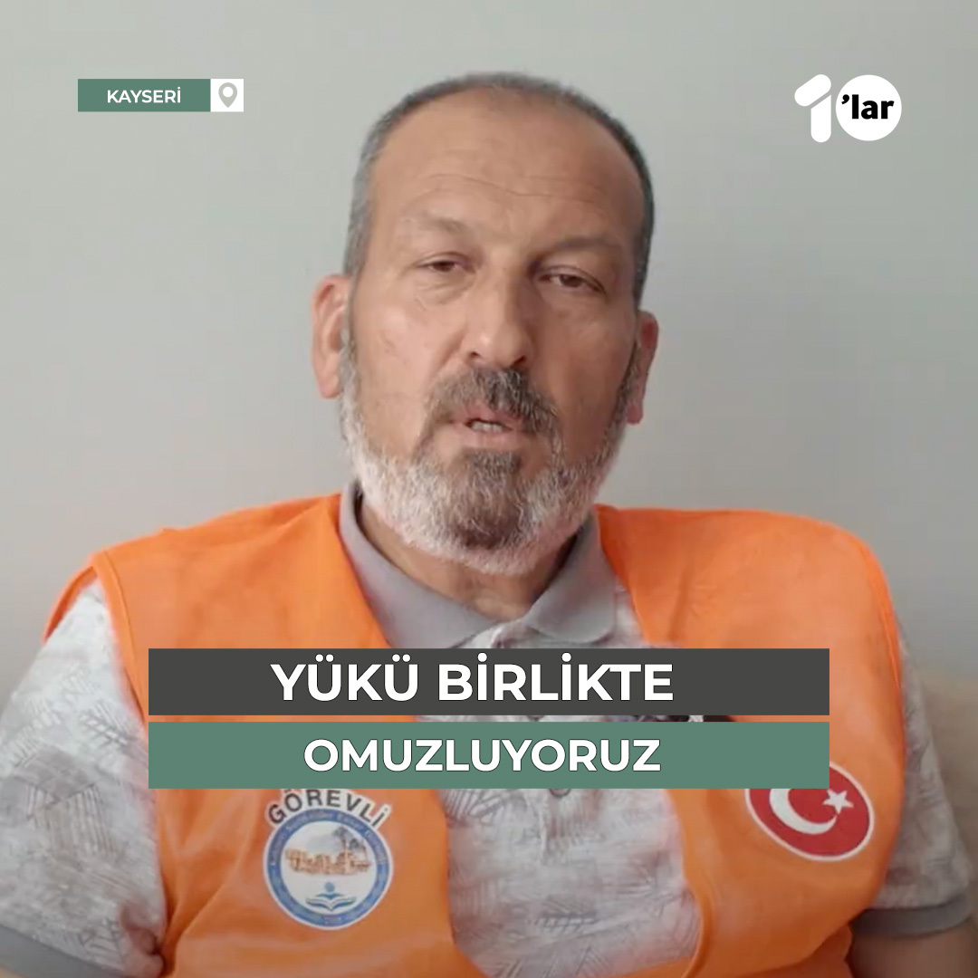 "Kayseri'de 80 bin Suriyeli yaşıyor, bunların 20 bini iş hayatında çalışarak ekonomiye katkı sağlıyor. Artık yük olan değil, yükü omuzlayan insanlar onlar. Ancak, Türkler ve Suriyeliler arasındaki kardeşlik bilincini tam geliştiremedik." Kayseri Suriyeliler Ensar Derneği Başkanı Uğurcan Yıldırım anlatıyor. [Aliya]