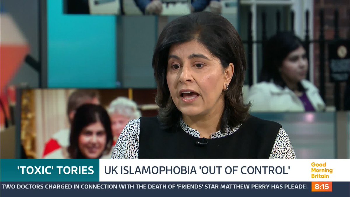 'I have to fight for my rightful place in my country'. Baroness Sayeeda Warsi is warning Islamaphobia is 'dangerously out-of-control' She tells Kate Garraway and Ed Balls that the 'poisoning of the public discourse has been done by serious senior people in positions of power'.
