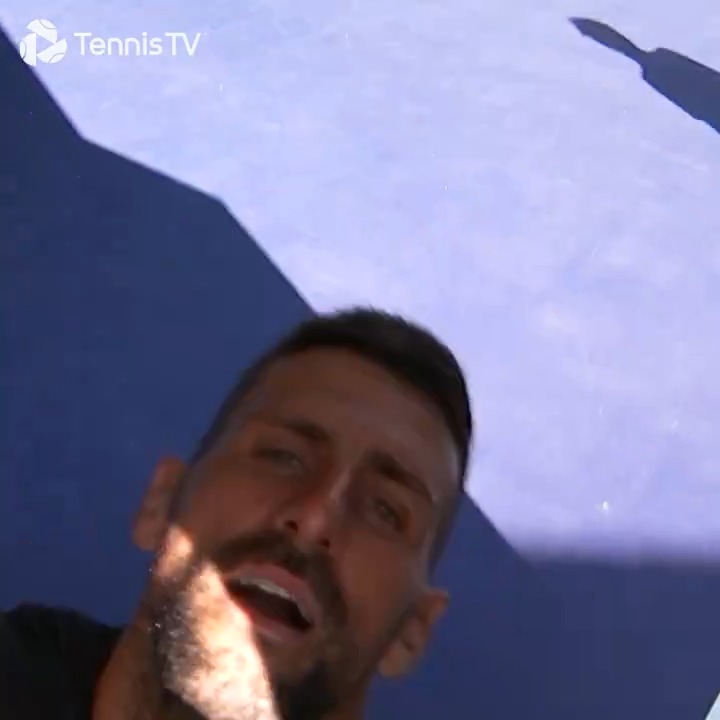 Relatable 🤣🥵 @djokernole #RolexShanghaiMasters