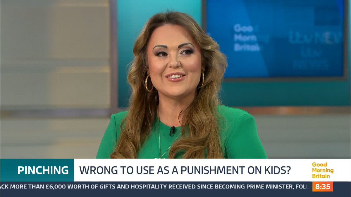 Presenter Gemma Atkinson has been criticised by a parenting expert after she revealed that she pinched her one-year-old young son when he did it to his four-year-old sister. Is it wrong for parents to use pinching as a form of punishment?