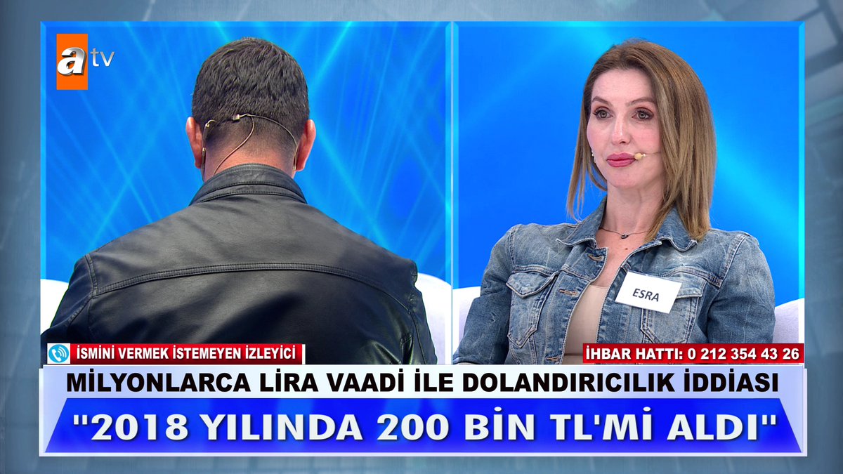 Milyonlarca lira vaadi ile dolandırıcılık iddiası... ''2018 yılında 200 bin TL'mi aldı'' #MügeAnlıİleTatlıSert #MügeAnlı atv