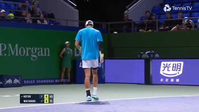 That Watanuki one-two punch 🥊 綿貫陽介 Yosuke Watanuki | Rolex Shanghai Masters | #RolexShanghaiMasters