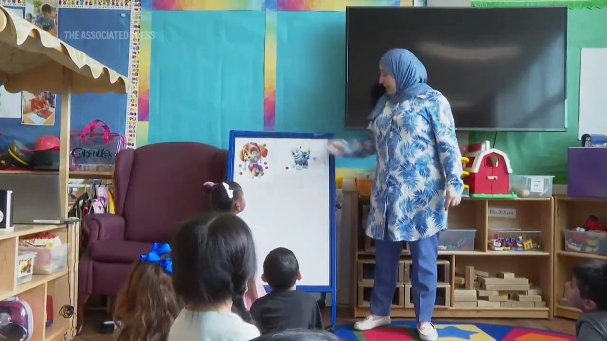 Watch: Preschoolers in Virginia learn about the principles of democracy by voting for their favorite Paw Patrol character.