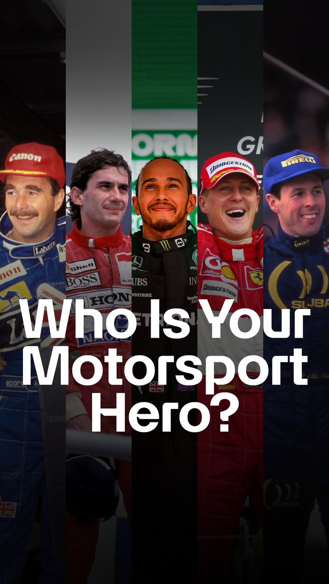 Asking the Team who their motorsport hero is 😊 Who is yours? 💭