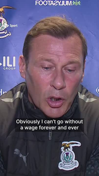 Inverness Caley Thistle manager Duncan Ferguson has admitted he is managing the club without getting paid as it struggles with financial issues.