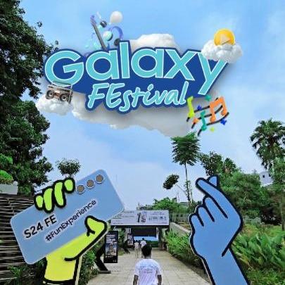 Tau gak sih? #GalaxyFEstival udah H-1 bgt lho! 🎉 Rasakan #FunExperience di Galaxy FEstival dan raih kesempatan menangkan #GalaxyS24FE! Save the date: 4-13 Okt, Taman Literasi Blok M!📍 🤑Ada hadiah 300k juga untuk 3 orang yang bisa sebutin 3 fitur Galaxy S24 FE di reply!🤑