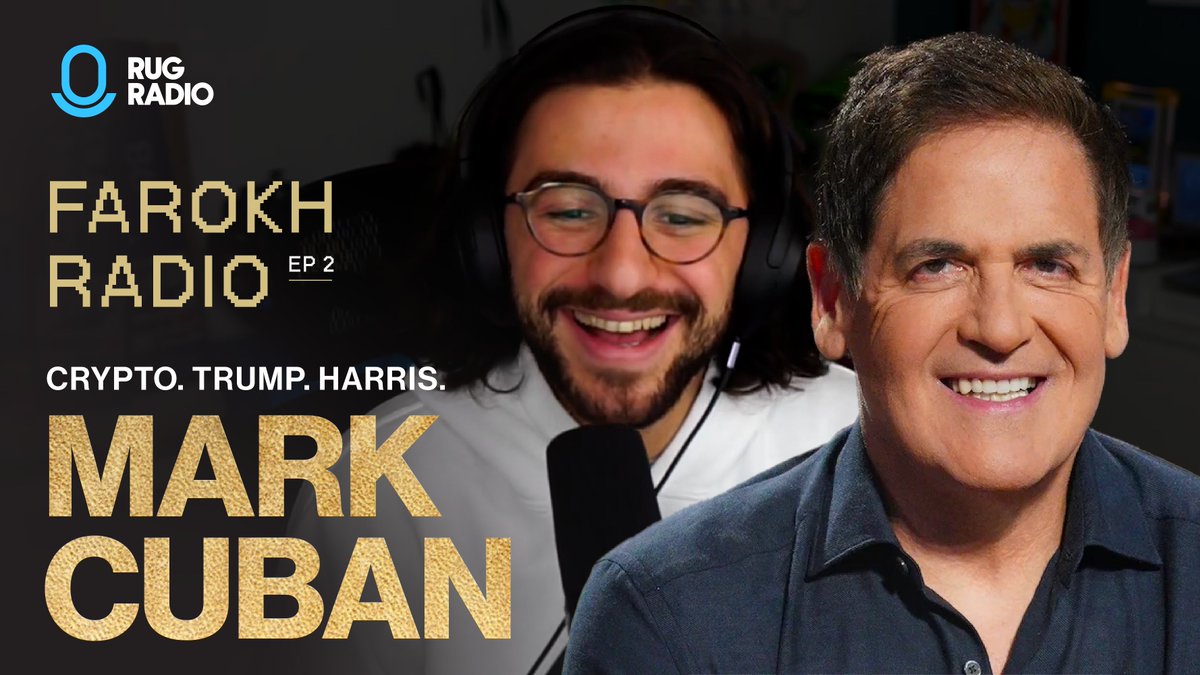 Here is my full interview with Mark Cuban. We talked all things Crypto, why he supports Kamala Harris, his problem with Gary Gensler and more! Share your thoughts in the comment section below.